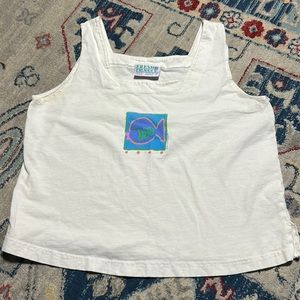 Y2K Fresh Produce fish tank top